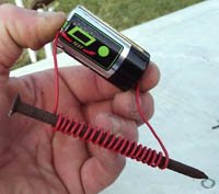 Homemade electromagnet